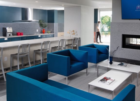 Mastlight Lounge with fireplace