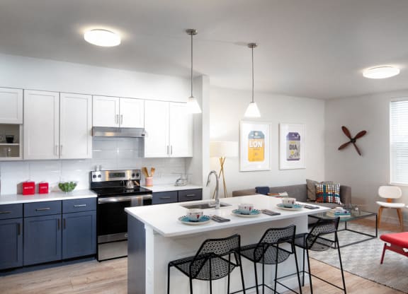 Mastlight Model apartment kitchen