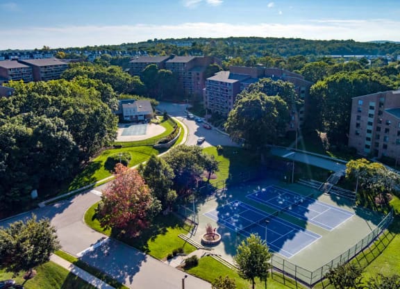 Faxon Commons Aerial View