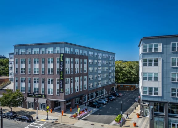 main view of the office building