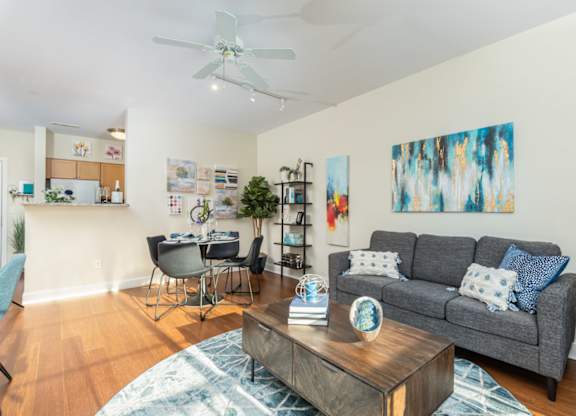 Living Room Parkside Commons Apartments Chelsea, MA