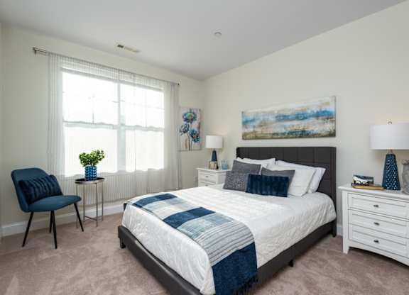 Parkside bedroom furnished