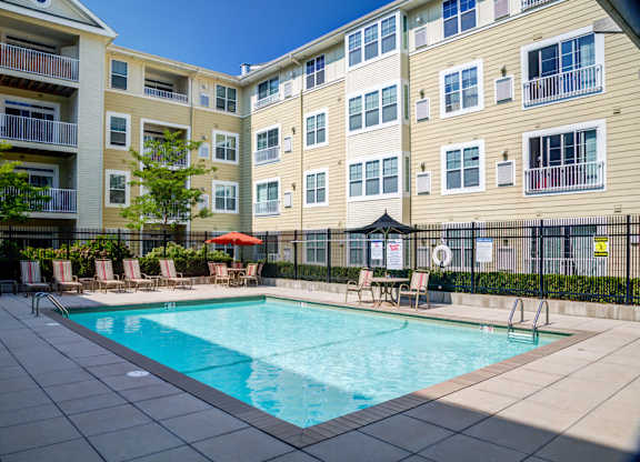 Swimming Pool Parkside Commons Apartments Chelsea, MA