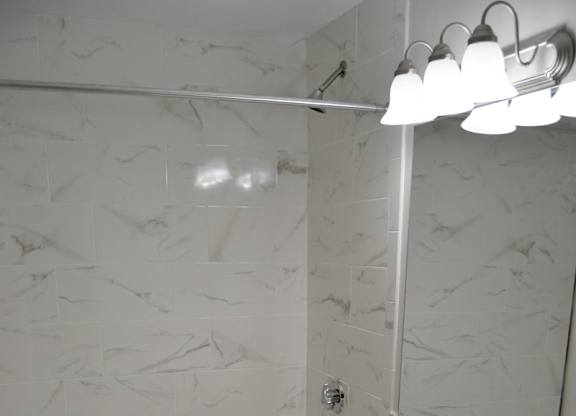 Renovated Bathroom Quincy Commons Apartments