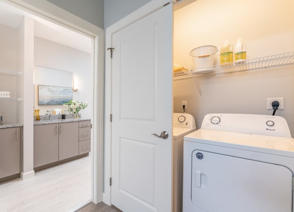 Private washer and dryer
