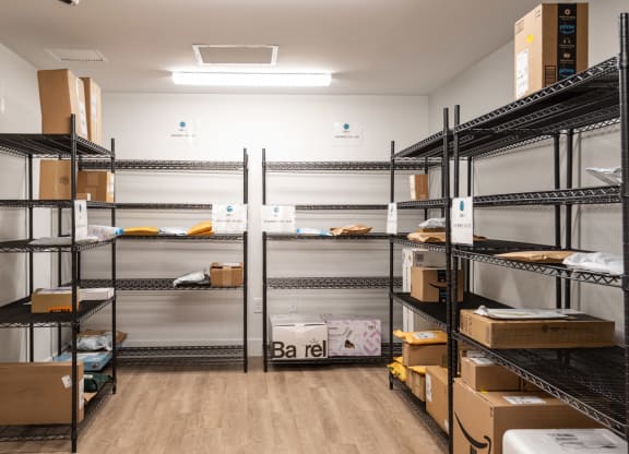 Secure Package Room