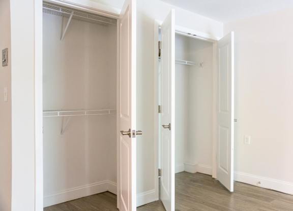 Extra storage space in each apartment