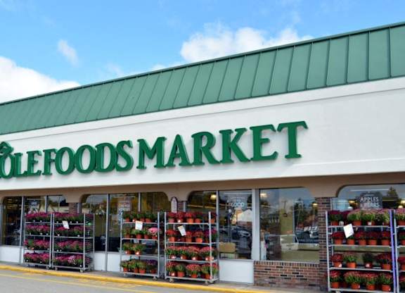Nearby is a Whole Foods Weymouth