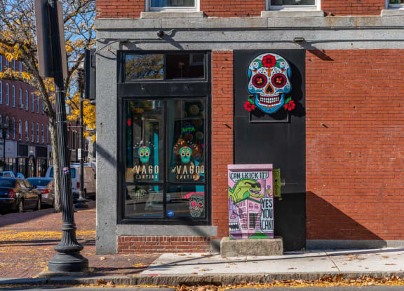 VAGO cantina exterior, mexican cuisine