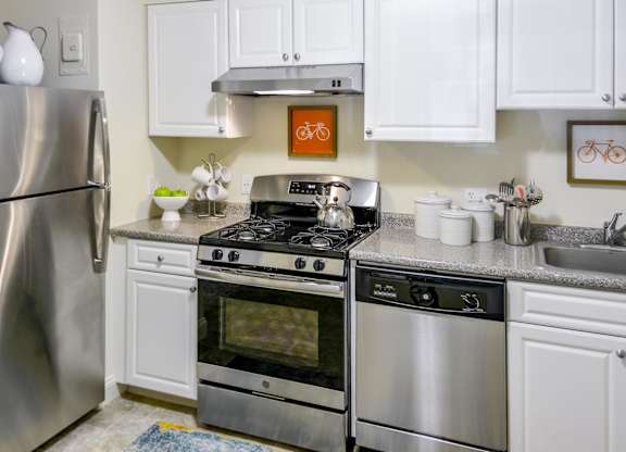 Kitchen at the Weymouth Commons model