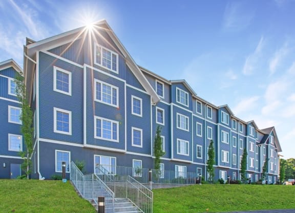 Property Exterior at Shoreline Grove Apartments in Branford CT.