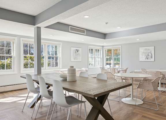 Community Room For Resident Usage. Mariners Hill, Marshfield, MA.