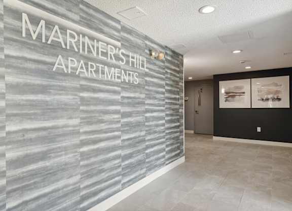 Monument Signage, Community Room For Resident Usage. Mariners Hill, Marshfield, MA.