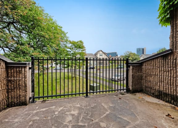 Apartment Patio  at Shoreline Apartments, New York, 14201