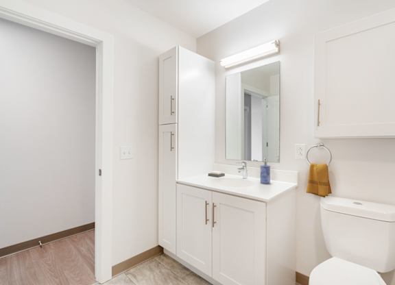 A bathroom in Leefort Terrace, Salem, MA