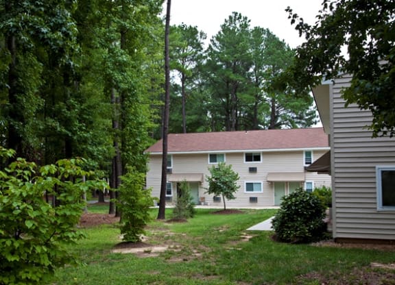 Blue Ridge Landscaped Grounds.