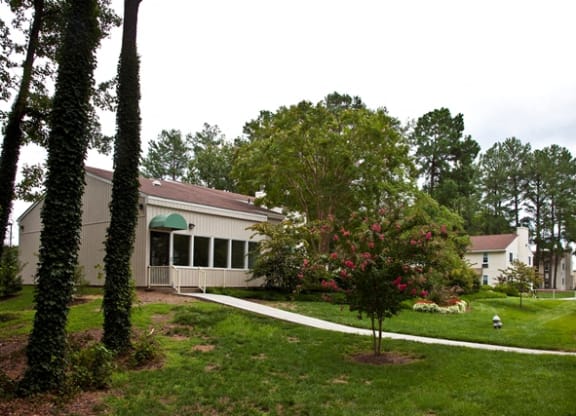Blue Ridge Landscaped Grounds.