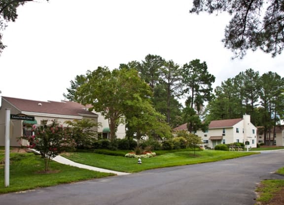 Blue Ridge Landscaped Grounds.
