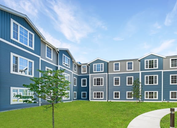 Property Exterior at Shoreline Grove Apartments in Branford CT.