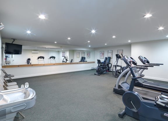 Fitness Room With Cardio For Resident Usage at The Birches at Chambers, Kingston, New York