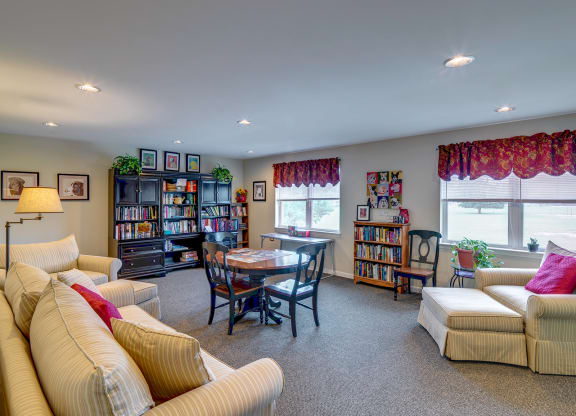 Living Room Floorplan Layout at The Birches at Chambers, Kingston