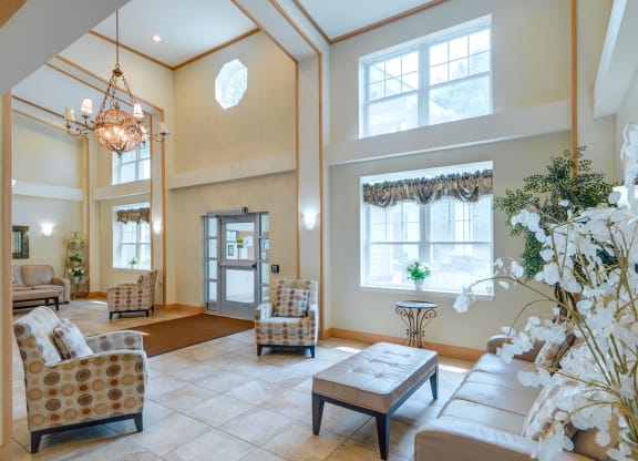 Entryway And Foyer At Leasing Office at The Birches at Chambers, New York