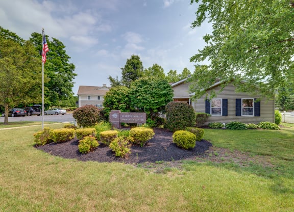 Leasing Office And Beautiful Landscaping at The Birches at Chambers, Kingston, 12401