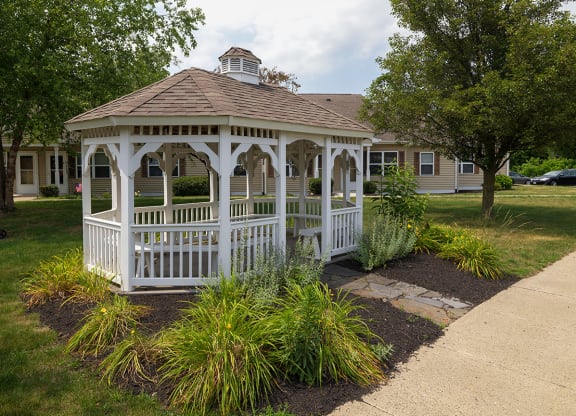 Gazebo And Landscaping For Residents Usage at The Birches at Chambers, Kingston, New York