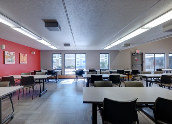 Community Clubroom at Blake Estates, Massachusetts