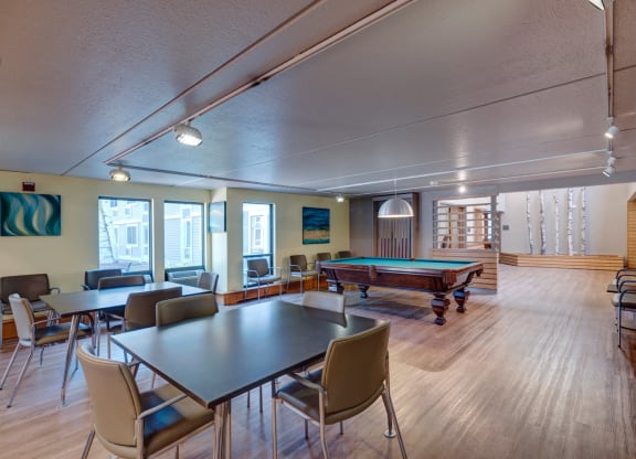 Pool Table at Blake Estates, Massachusetts