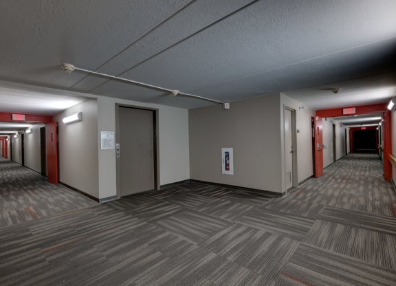 Large Lobby at Blake Estates, Hyde Park, MA