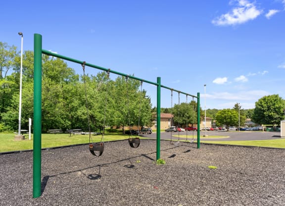 Swing Set at Huntingdon Village Hunker, PA.