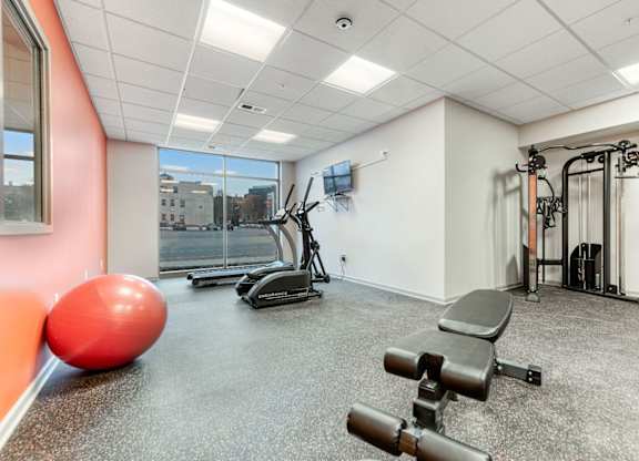 Resident  Fitness Center  at Niagara Square, Buffalo, NY, 14201