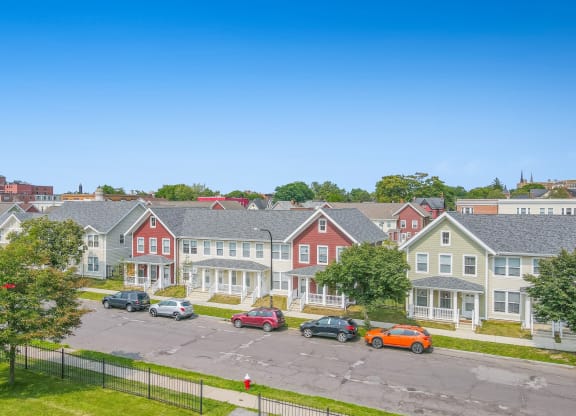 Aerial View at Waterfront Apartments, Buffalo, NY