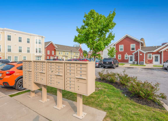 Community mailbox at Waterfront Apartments, Buffalo, NY 14201 