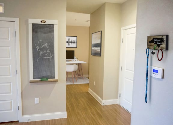 Interior Hallway For Residents Wilkins Glen
