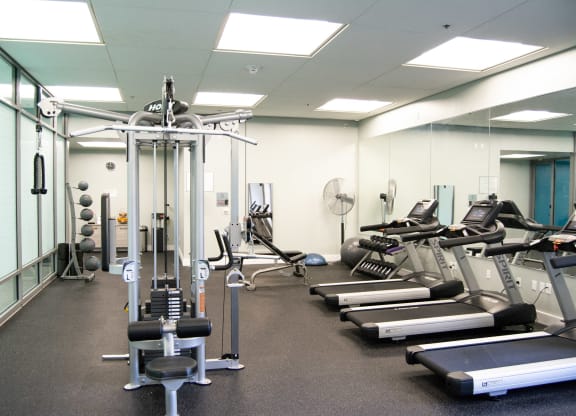 The Plaza Apartments in Grand Rapids, MI Fitness Center