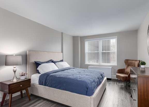 Modern Bedroom at 800 Southern Avenue Apartment Homes, Washington, District of Columbia