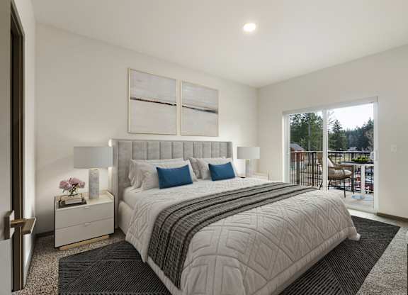 Red Cedar Furnished Guest Bedroom
