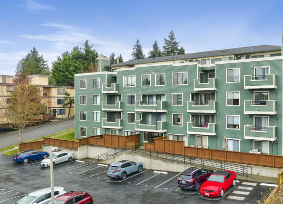 the building in which the apartment is located