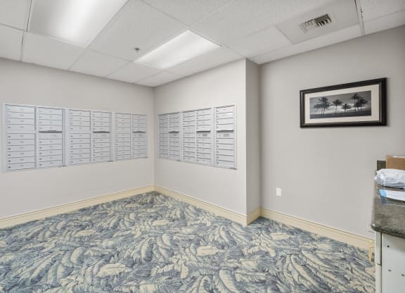 a room with a carpeted floor and a wall with white walls and a window