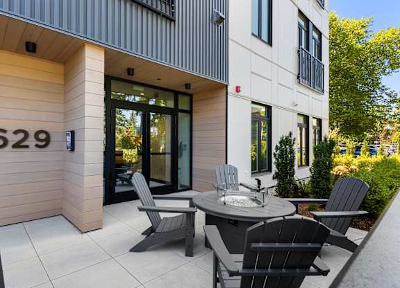 Property building at The Hub Apartments, Lacey, WA