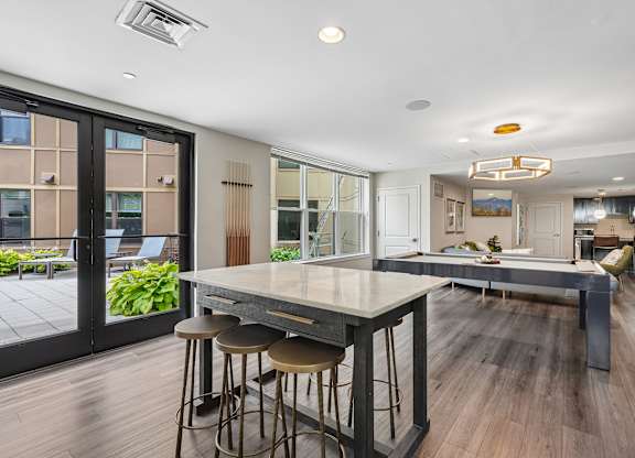 Valley and Bloom Apartments Resident Lounge