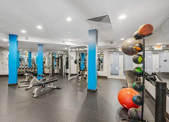 Valley and Bloom Apartments Fitness Center