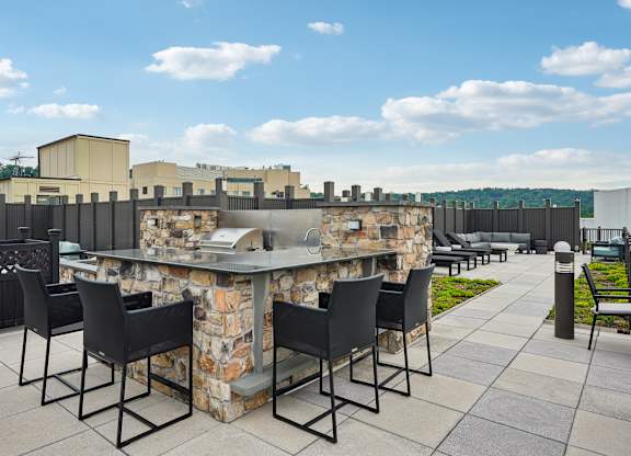 Valley and Bloom Apartments Montclair, NJ Rooftop