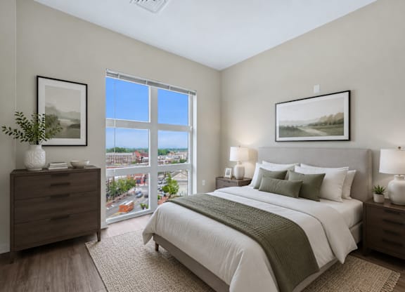 Valley and Bloom Apartments 1 Bedroom Floor Plan