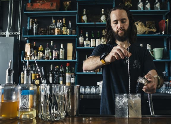 Bar Counter at Morse, Washington