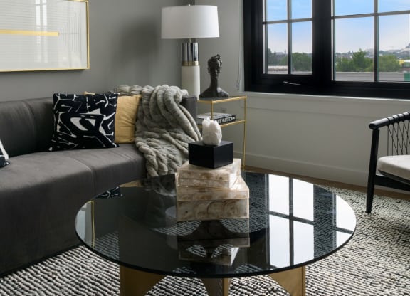 Living Room Interior at Morse, Washington