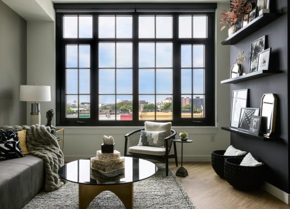 Modern Living Room at Morse, Washington, DC