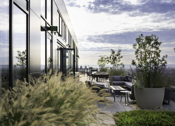 Rooftop Lounge at Morse, Washington